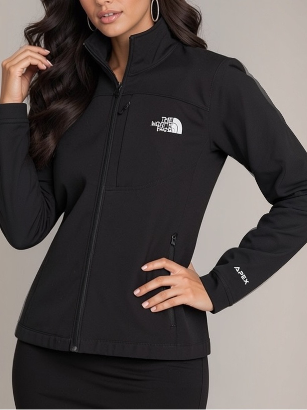 The North Face Black Women's Lightweight Apex Jacket